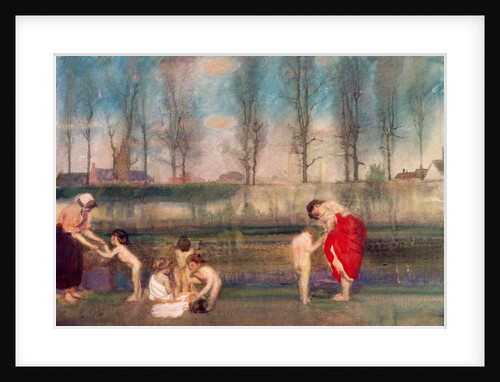 The Bathing Party by Charles Sims