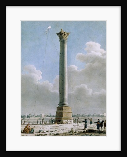 Vue de la Colonne de Pompée à Alexandrie by Dominique Vivant Denon