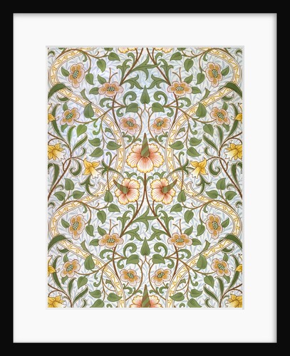 Daffodil wallpaper by John Henry Dearle