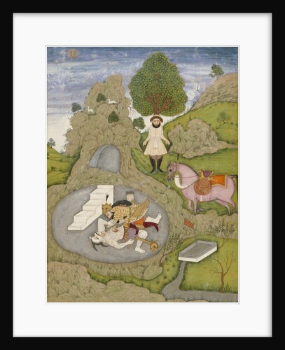 Rustam killing the White Devil by Unknown