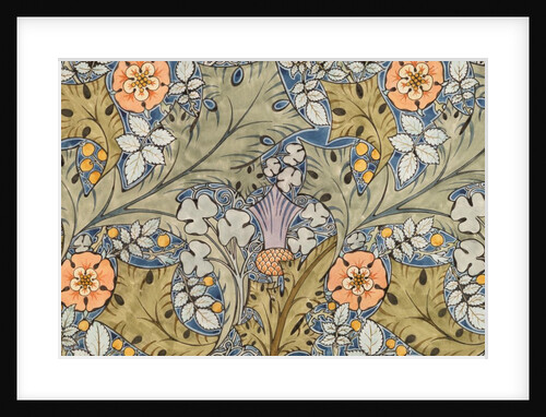 Textile design by Charles Francis Annesley Voysey