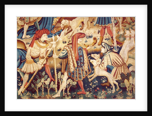 Devonshire Hunting Tapestry detail by Anonymous