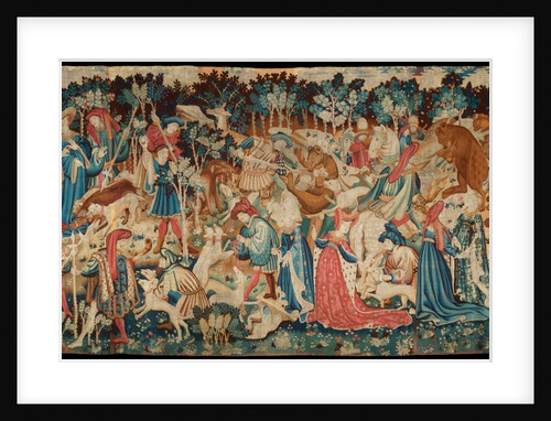The Devonshire Hunting Tapestry - Boar & Bear Hunt. Netherlands, 15th century by Unknown