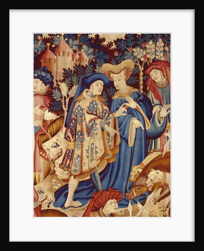 Devonshire Hunting Tapestry detail by Anonymous