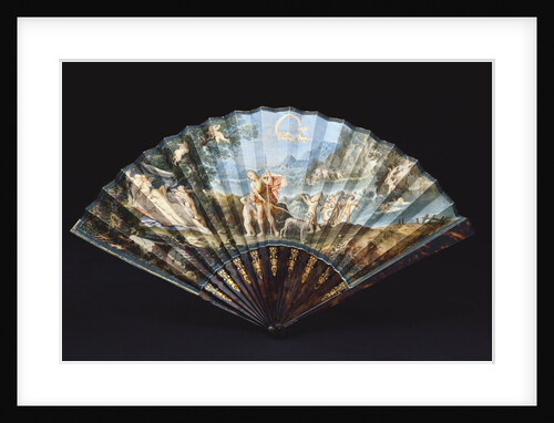 Fan. Rome, Italy, early 18th century by Leonardo Germo