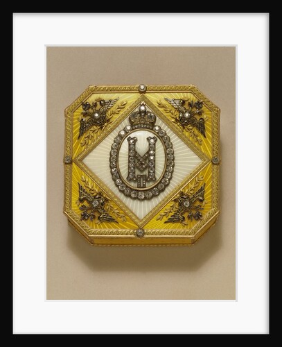 Octagonal Imperial presentation box by Fabergé