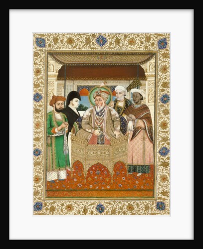 The Mughal Emperor Akbar II by Unknown