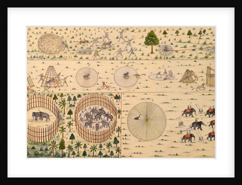 Traps for capturing tigers and elephants by Unknown