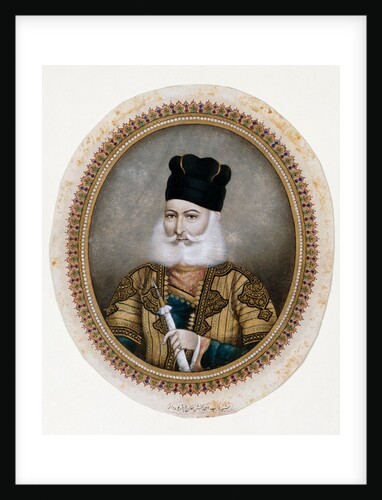 Ahmad Baksh Khan, Nawab of Firozpur. Delhi, India, early 19th century by Unknown