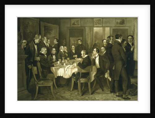 Breakfast Party at Samuel Rogers by Charles Mottram