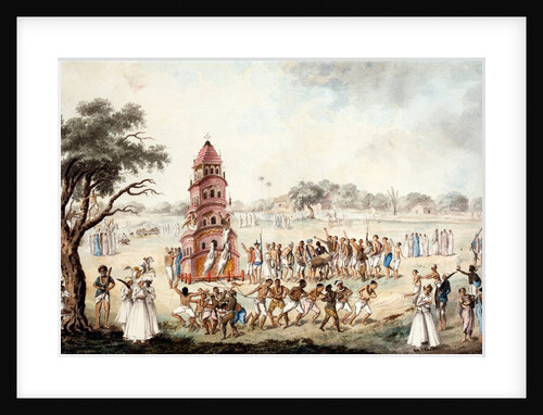 The Jagganath Festival procession by Unknown