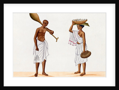 A fisherman and his wife by Unknown