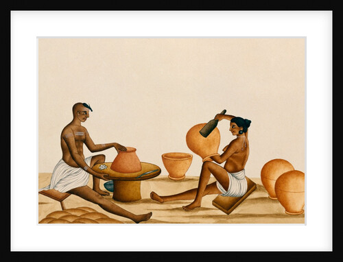 A potter and his wife by Unknown