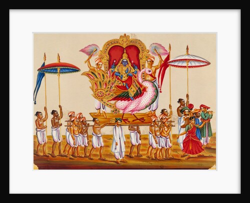 The Procession of Jemboonadasawmy by Unknown