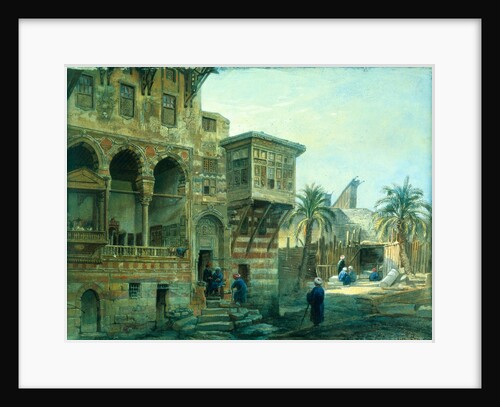 Exterior of the house of the Memluk Raduan Bey by Frank Dillon