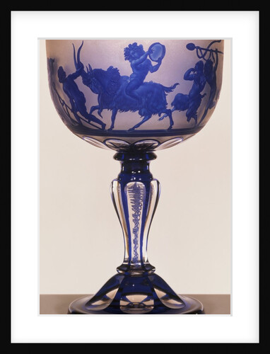 Goblet. Bavaria, Germany, 19th century by Franz Paul Zach
