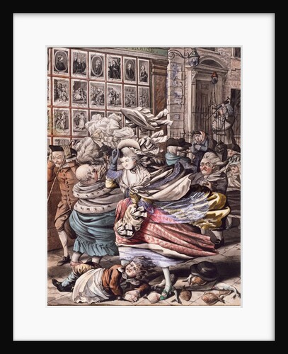 A Windy Day by Robert Dighton