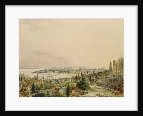 View of Constantinople from Pera by Aloysius Rosarius Amadeus Raymondus Andreas Brueghel