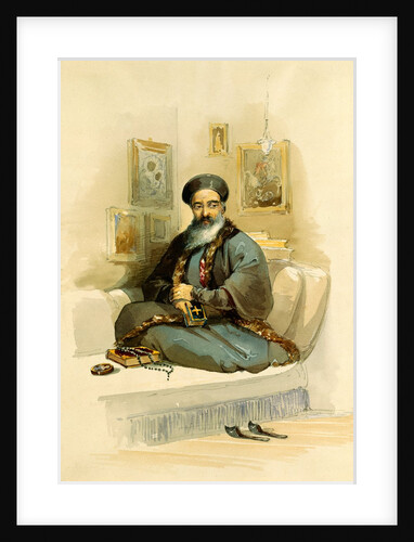 A Greek Priest by Aloysius Rosarius Amadeus Raymondus Andreas Brueghel