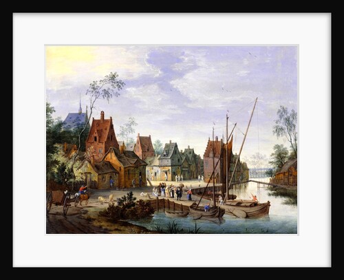 A Flemish Village by Peeter Gysels