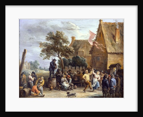 A Village Merrymaking at a Country Inn by David Teniers The Younger