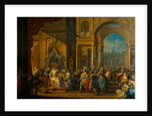 The death of Cleopatra by Johann Georg Platzer
