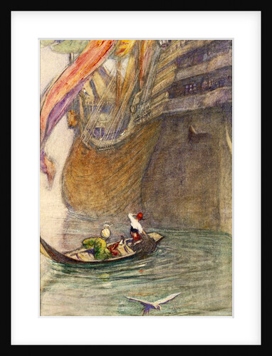 Sketch for The King of the Mountain by Claude Allin Shepperson