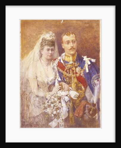 Prince George and Princess Mary of Teck by Thomas Walter Wilson