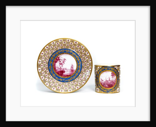 Cup and Saucer by Unknown
