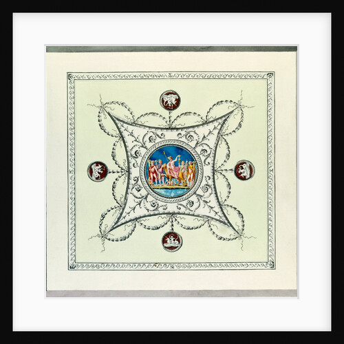 Design for the Drawing-Room Ceiling at Mamhead House by Unknown