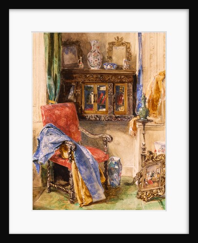Interior of a Studio by John Frederick Lewis