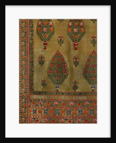 Gold brocade. Burhnapur, India, 19th century by Unknown