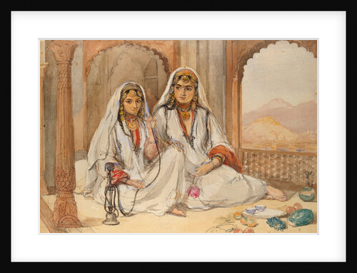 Two Nautch girls of Kashmir by William Carpenter