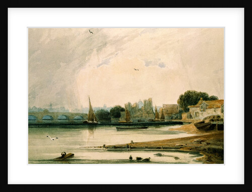 Lambeth Palace and Westminster Bridge by F.L.T. Francia