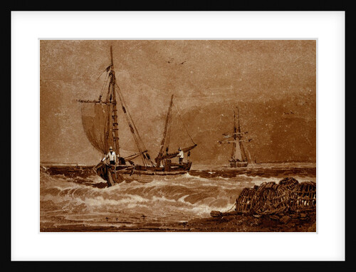 A Seapiece by Samuel Prout