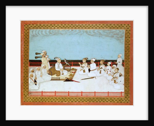 Alivardi Khan, Nawab of Bengal with nobles. India, 18th century by Unknown