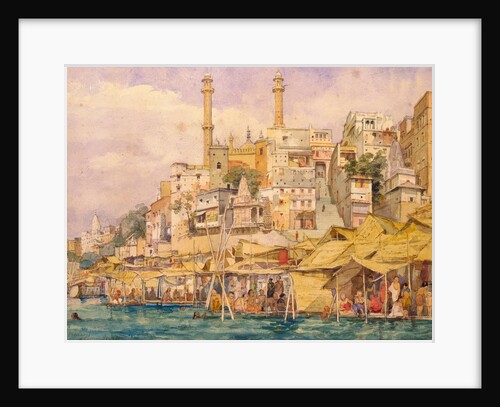 Benares on the Ganges by William Carpenter