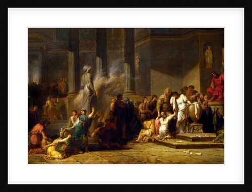 Athenian Girls Drawing Lots by Jean Francois-Pierre Peyron