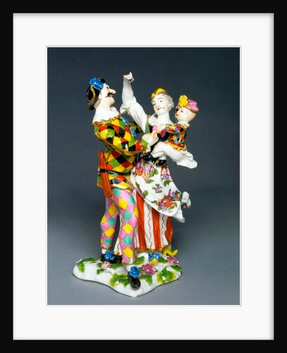 Harlequin and Family by Johann Joachim Kändler