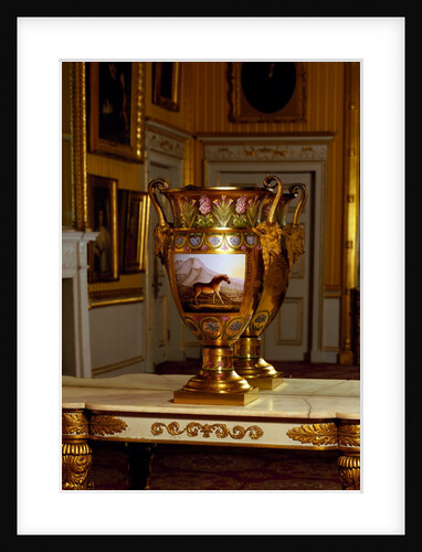 Painted vase in Apsley House. London, England, 19th century by Unknown