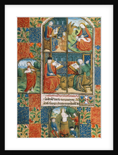 The Four Evangelists. Rouen, France, late 15th century by Unknown
