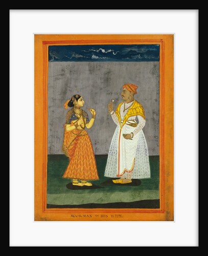 A Muslim Couple by Unknown