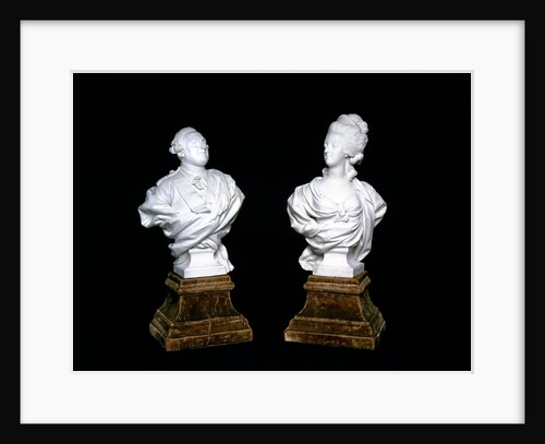 Louis XIV and Marie Antoinette by Unknown