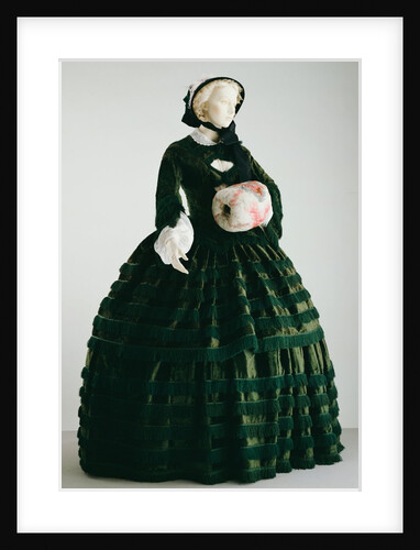 Promenade dress. England, 1855 by Unknown