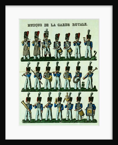 Musique de la Garde Royale by Anonymous
