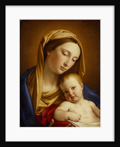Virgin and Child by Sassoferrato