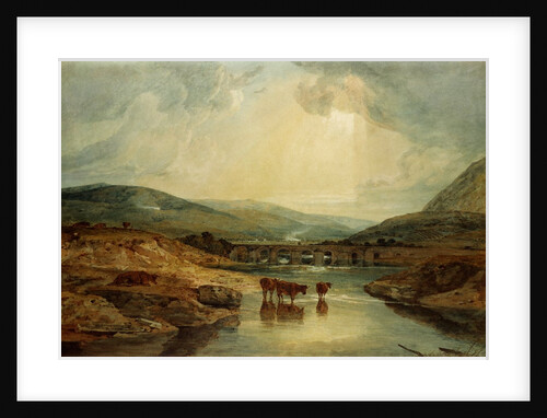 Bridge near The Usk by Joseph Mallord William Turner