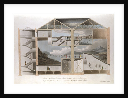 A Section of The Rotunda, Leicester Square by Anonymous