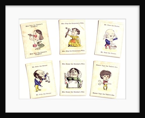 Happy Families, A New and Diverting Game for Juveniles by John Jaques & Son Ltd.
