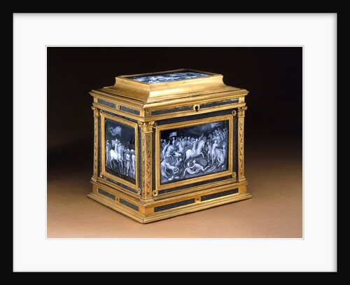 Casket by Marcantonio Raimondi